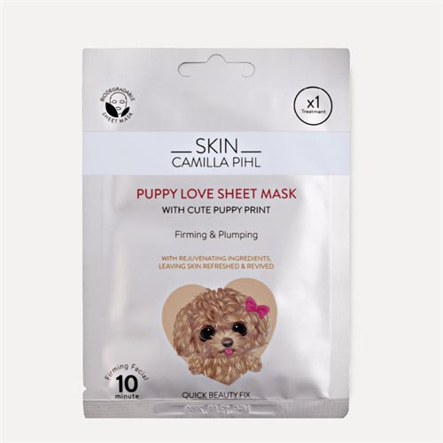 Skin Camilla Pihl Puppy Love Sheet Mask